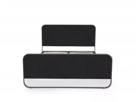 Chloe Queen Size Double Bed in Black Color